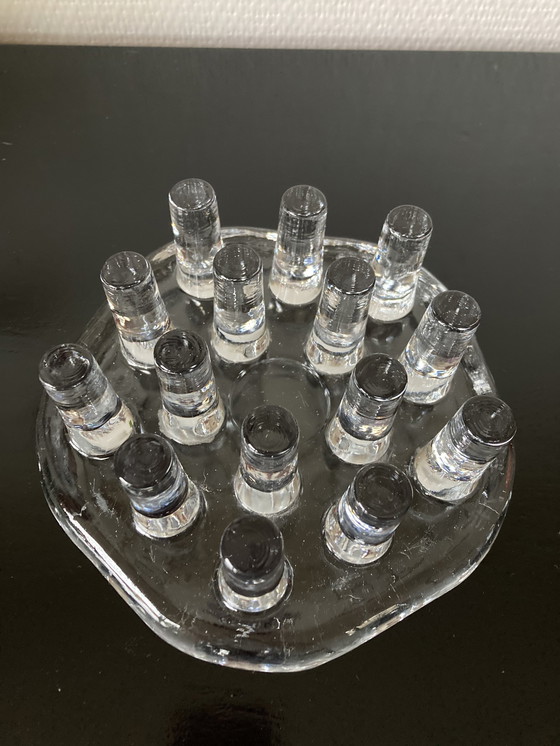 Image 1 of Scalda teiera vintage anni '70, lumino in vetro