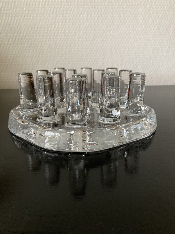 Image 1 of Scalda teiera vintage anni '70, lumino in vetro