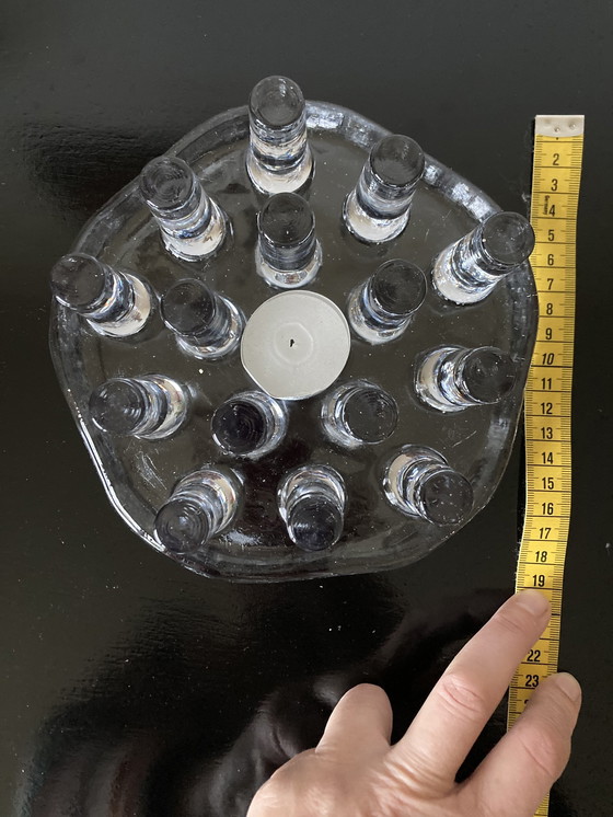 Image 1 of Scalda teiera vintage anni '70, lumino in vetro