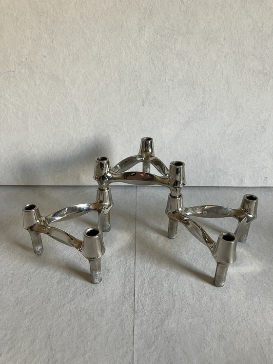 Image 1 of Chandeliers vintage Stoff Nagel BMF