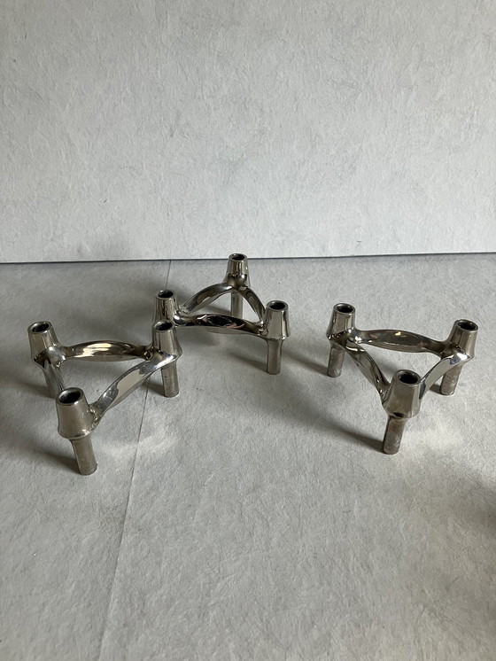 Image 1 of Chandeliers vintage Stoff Nagel BMF