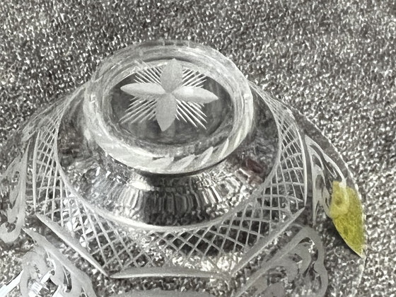 Image 1 of Piccola tazza di vetro Orrefors firmata e datata da Simon Gate. 1927.