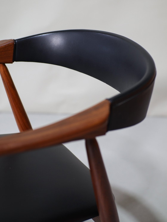 Image 1 of Thomas Harlev 213 Armchair Office Chair Danish Vintage
