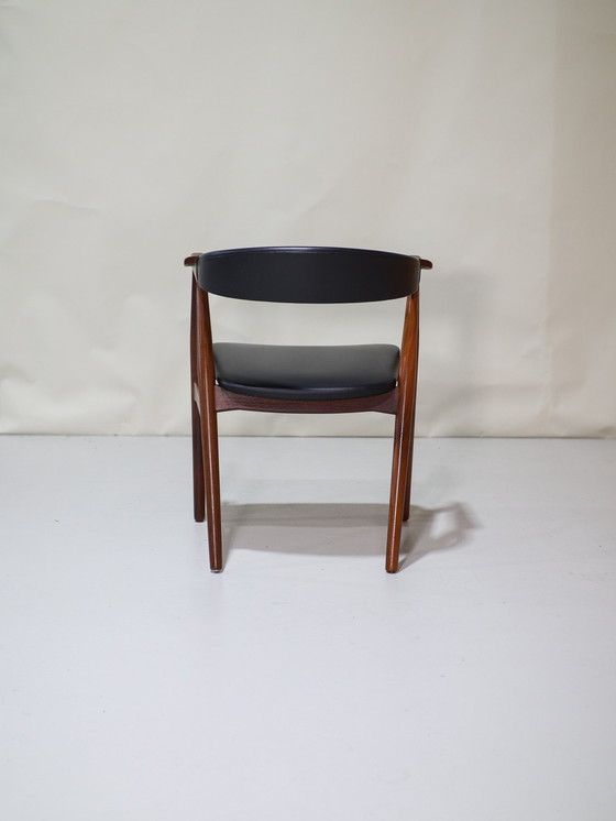 Image 1 of Thomas Harlev 213 Armchair Office Chair Danish Vintage