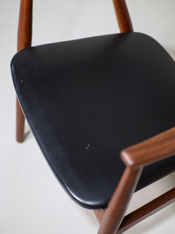 Image 1 of Thomas Harlev 213 Armchair Office Chair Danish Vintage