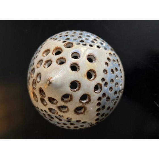 Image 1 of Vintage ceramic flower pick by Robert Périt, France 1950