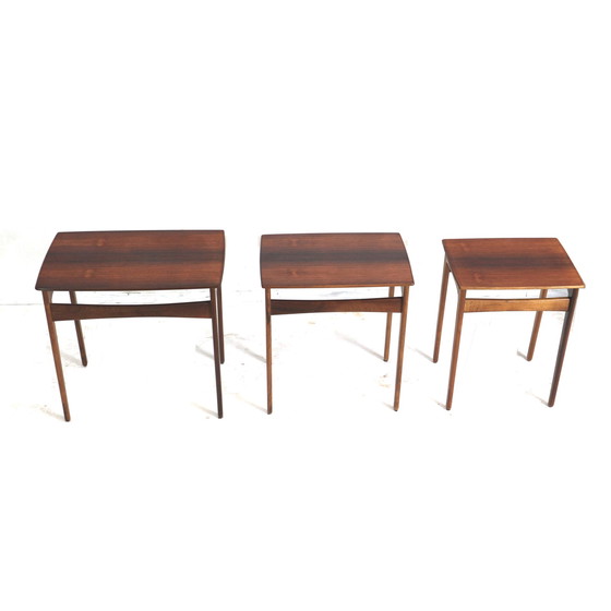 Image 1 of 3x Danish side tables