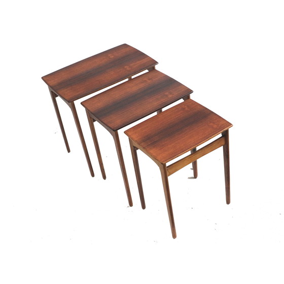 Image 1 of 3x Danish side tables