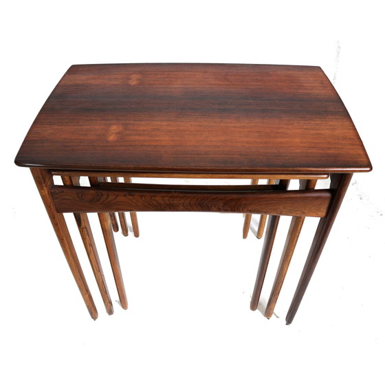 Image 1 of 3x Danish side tables