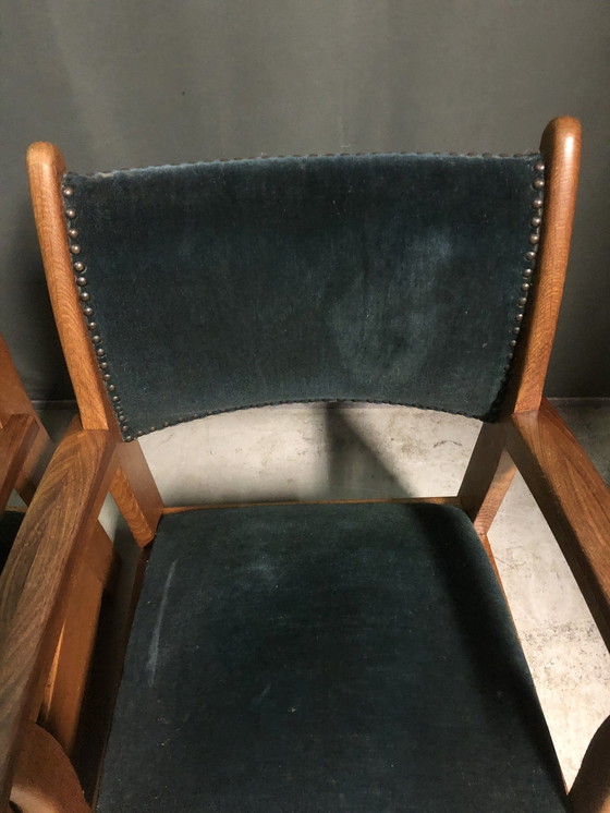 Image 1 of 2x Amsterdamse School Lounge Chairs