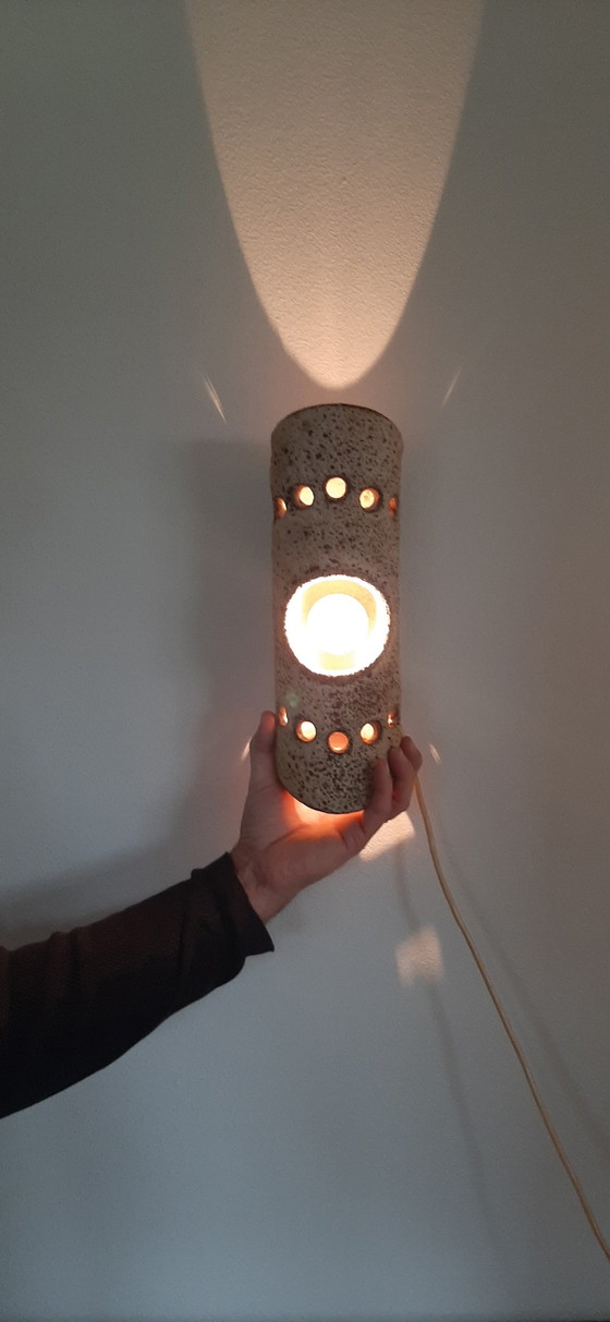 Image 1 of Lampada da parete vintage in ceramica anni '60