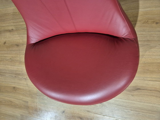 Image 1 of Leolux Chi - Red - Leather - Design - New condition