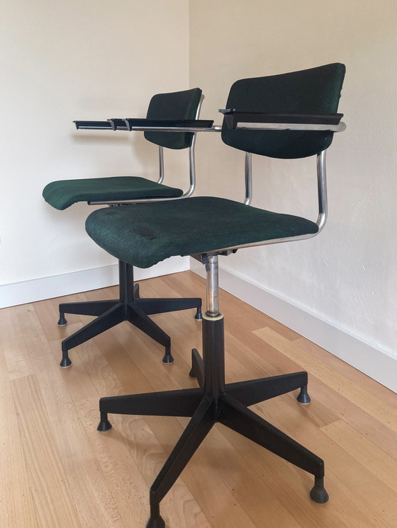 Image 1 of 2x chaises de bureau Gispen