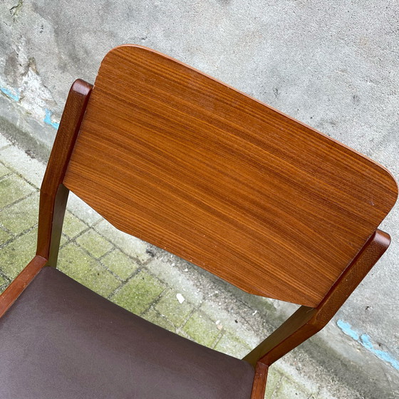 Image 1 of 2x vintage teak chairs