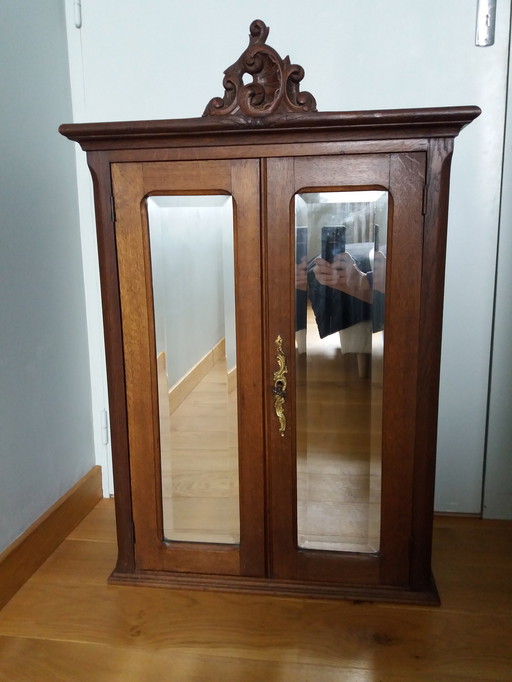 Bevelled Mirror Cabinet