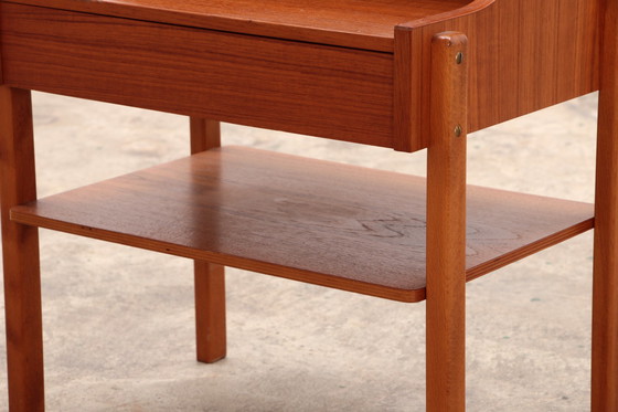 Image 1 of Scandinavian Nightstands Teak by Ab Carlstrom & Co,1960 Sweden