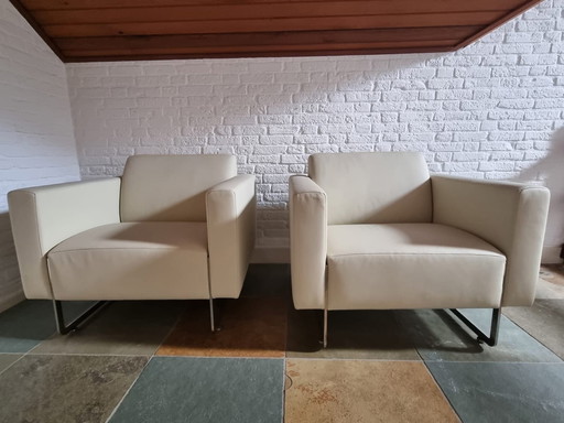 2X Artifort Mare Armchairs Rene Holten