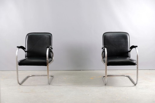 Vintage RS 7 cantilever chairs from Mauser Works Waldeck, set of 2