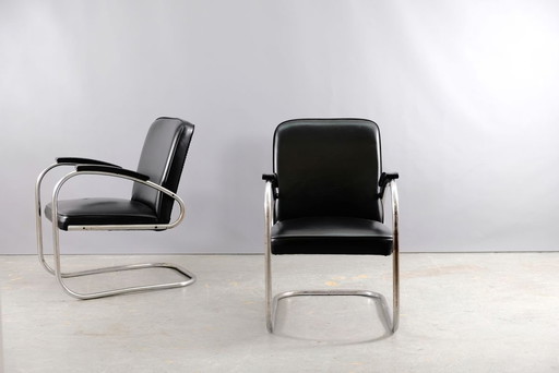 Vintage RS 7 cantilever chairs from Mauser Works Waldeck, set of 2
