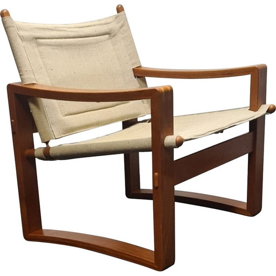 Image 1 of Poltrona danese vintage in teak di Georg Jensen per Bernstorffsminde