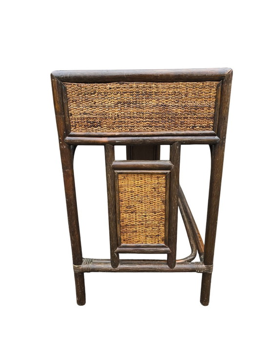 Image 1 of Rattan Desk