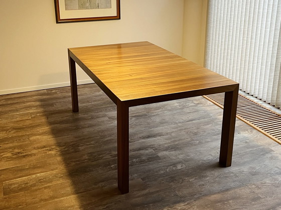 Image 1 of Dining Table In African Walnut, Extendable