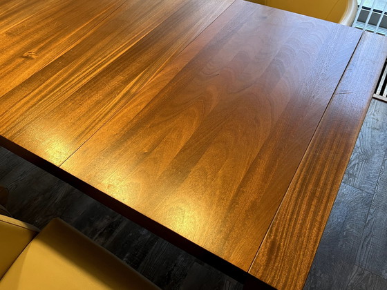 Image 1 of Dining Table In African Walnut, Extendable