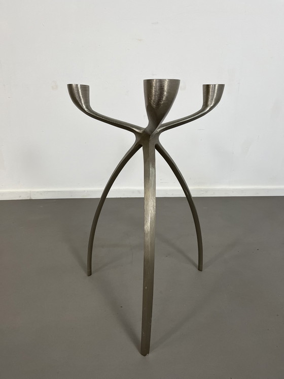 Image 1 of Candeliere a treppiede con design spaziale XL, stile anni Settanta 