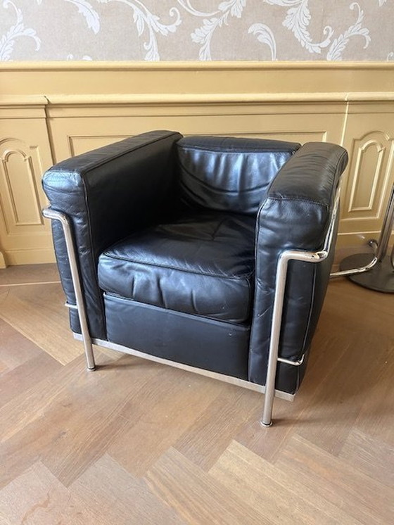 Image 1 of Cassina LC2 armchair by Le Corbusier