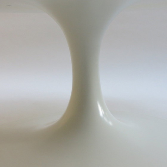 Image 1 of 1960s White Tulip Coffee Table by Maurice Burke for Arkana 105