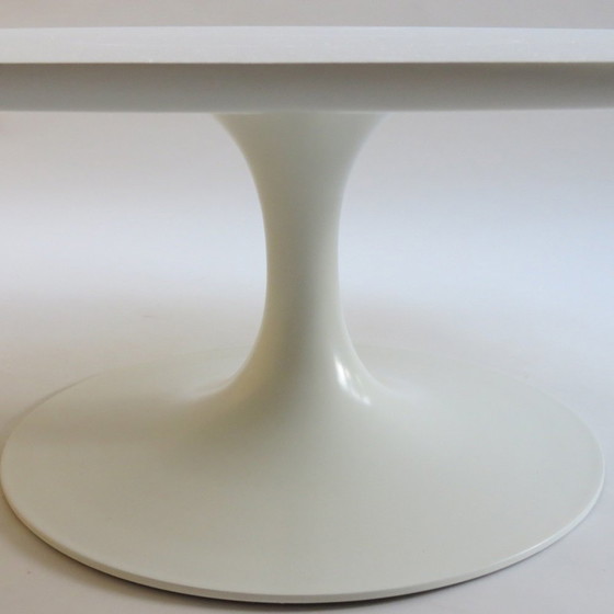 Image 1 of 1960s White Tulip Coffee Table by Maurice Burke for Arkana 105