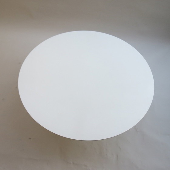 Image 1 of 1960s White Tulip Coffee Table by Maurice Burke for Arkana 105