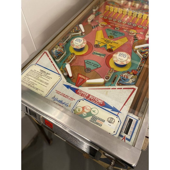Image 1 of Vintage "Jumping Jack" pinball machine for Gottlies, 1972s