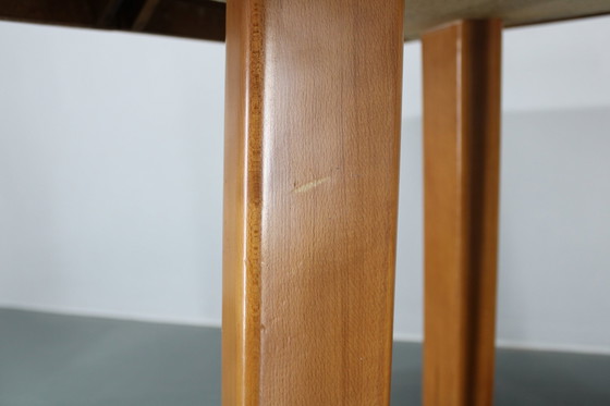 Image 1 of 1970S Italian Extendable Dining Table In Maple Finish