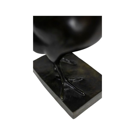Image 1 of Vintage “Hen” bronze sculpture by François Pompon for Atelier Valsuani, 2006