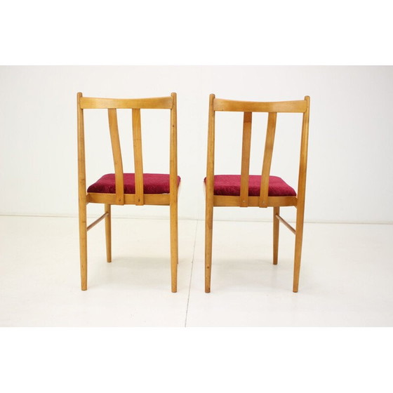 Image 1 of Set of 4 vintage dining chairs, Czechoslovakia 1970s