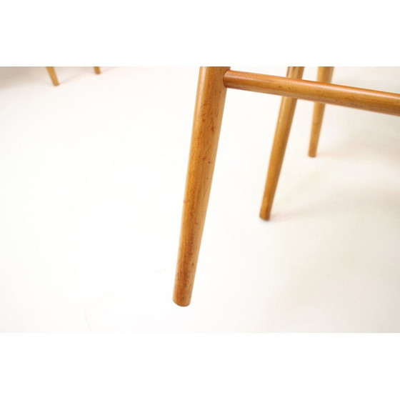 Image 1 of Set of 4 vintage dining chairs, Czechoslovakia 1970s
