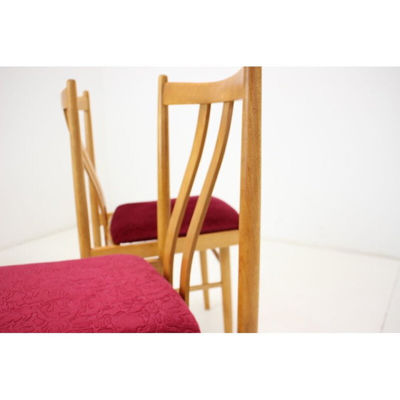 Image 1 of Set of 4 vintage dining chairs, Czechoslovakia 1970s