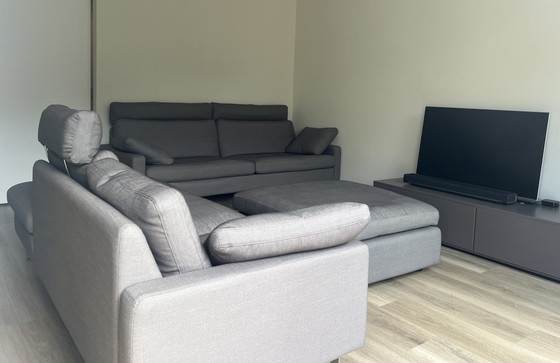 Image 1 of 2x Cor Conceta Set Sofa + Footstool