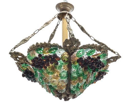 Pâte De Verre Chandelier