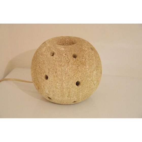 Image 1 of Lampada in pietra vintage, 1980