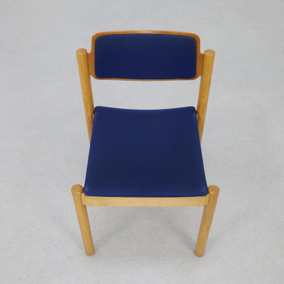 Image 1 of 6x Chaise de salle à manger empilable, années 1980