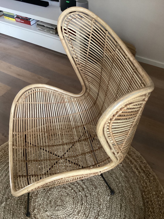 Image 1 of Hkliving Rattan Egg Armchair