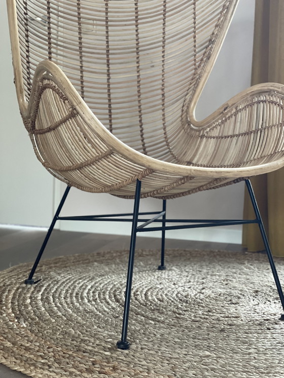 Image 1 of Hkliving Rattan Egg Armchair