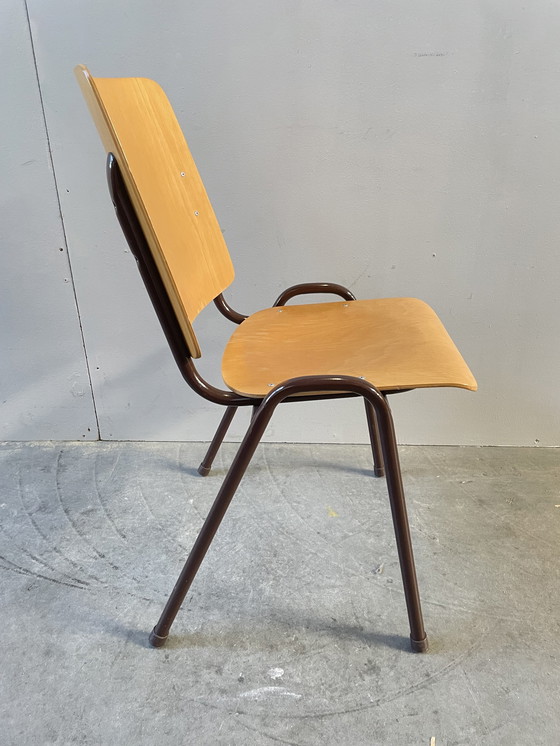 Image 1 of Chaises d'école vintage (x4)
