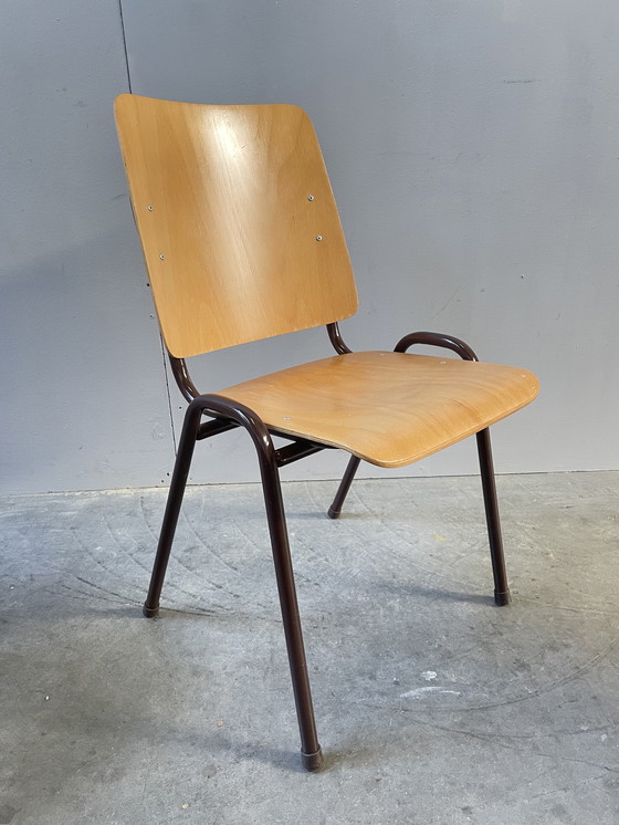 Image 1 of Chaises d'école vintage (x4)