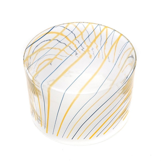 Image 1 of Striped Vase By Rosanna Toso For Fratelli Toso