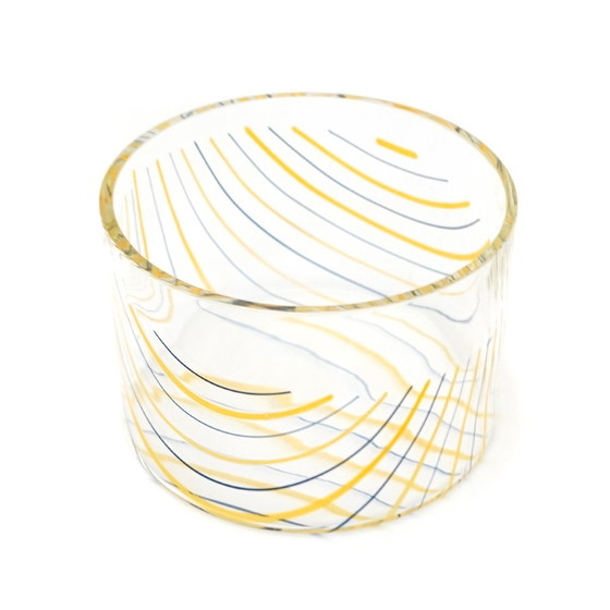 Image 1 of Striped Vase By Rosanna Toso For Fratelli Toso