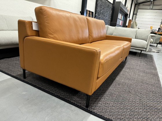 Image 1 of Rolf Benz Ego SOB F Bench Brown leather l209