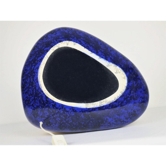 Image 1 of Galets ceramic vintage lamp by François Chatain, 1960